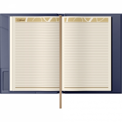 Agenda Precision Velvet A5 Burgundy Lined Mapa cu Agenda Piele Princ Leather Pro Business 804 B5 Navy Lined