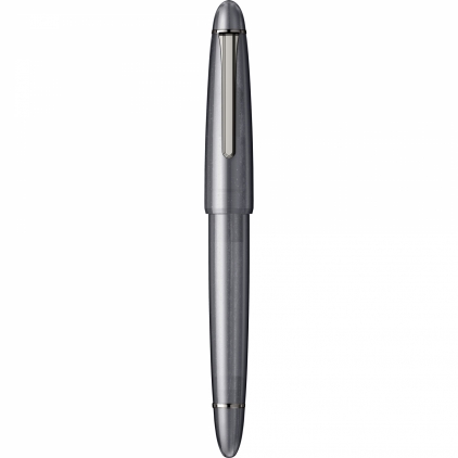 Stilou Scrikss Heritage Custom Black GT Stilou Large Size 21k Nib Sailor 1911 Ringless Metallic Simply Gray GMT