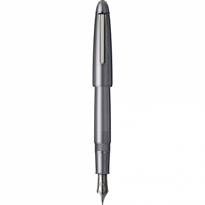 Stilou Large Size 21k Nib Sailor 1911 Ringless Metallic Simply Gray GMT