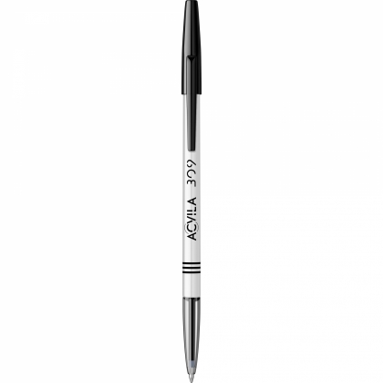 Pix cu mecanism Acvila Vision 301, plastic, albastru Pix Acvila Signature 309 Fine Black