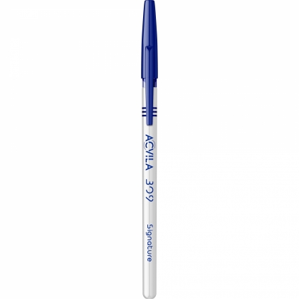 Pix Tombow Air Press Pen Black/Black Pix Acvila Signature 309 Fine Blue