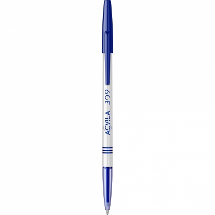Pix Tombow Air Press Pen Black/Black Pix Acvila Signature 309 Fine Blue