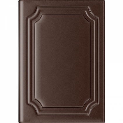 Mapa tip plic Precision Ultra A5 Red Lined Mapa Piele cu Blocnotes Princ Leather Luxury 941 B5 Model R Brown Millimeter