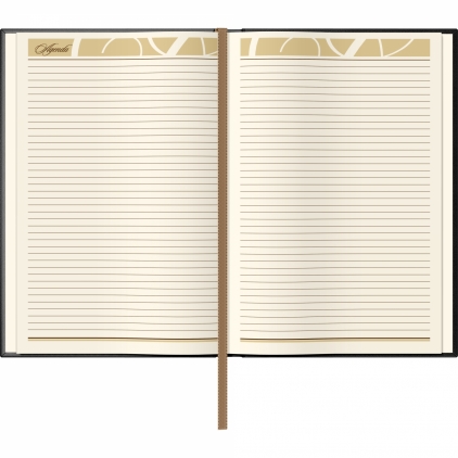 Set Agenda Piele + Pouch Pen Princ Leather Business 885 B5 Cognac Lined Agenda Piele Princ Leather Business 930 B5 Model H Black Lined