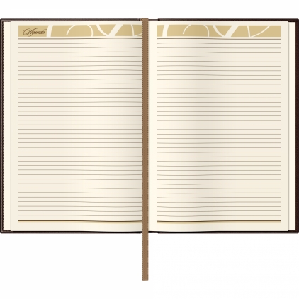 Agenda Precision Alicante B5 Red Lined Agenda Piele Princ Leather Business 930 B5 Model A Brown Lined