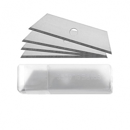 Cutter Aluminiu Alloy Westcott, latime lama - 18 mm, ergonomic Lame trapeziodale Westcott, latime lama - 18 mm, 10 bucati/set
