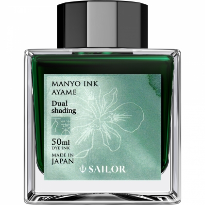 Stilou Parker 51 Royal Premium Black GT Calimara 50 ml Sailor Manyo Dual Shading Ayame Green