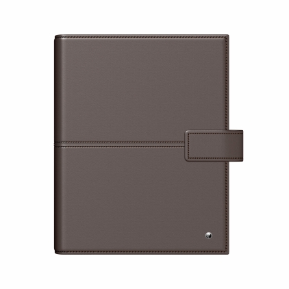 Organizer B5 6 Inele Scrikss Deri Soft Brown Lined