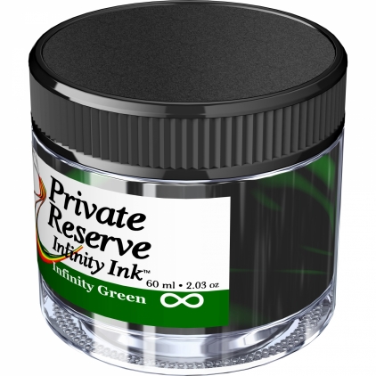Set 8 Cartuse Large Size Proprietar Waterman Intense Black Calimara 60 ml Private Reserve Infinity Green