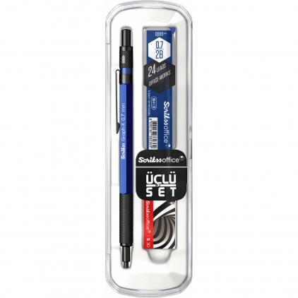 Creion Mecanic 0.7 Rotring Tikky III Spidermum BTS Set Creion Mecanic 0.7 Scrikss Graph-X Blue BT