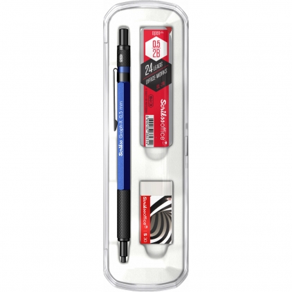 Creion Mecanic 0.5 Parker Jotter Royal Standard Royal Blue CT Set Creion Mecanic 0.5 Scrikss Graph-X Blue BT