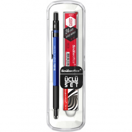 Creion Mecanic 0.5 Parker Jotter Royal Standard Royal Blue CT Set Creion Mecanic 0.5 Scrikss Graph-X Blue BT