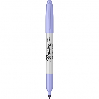 Marker permanent Edding 790, cu vopsea, corp plastic, varf rotund, 2-3 mm, rosu Marker Permanent Bullet Sharpie Fine Point Lilac