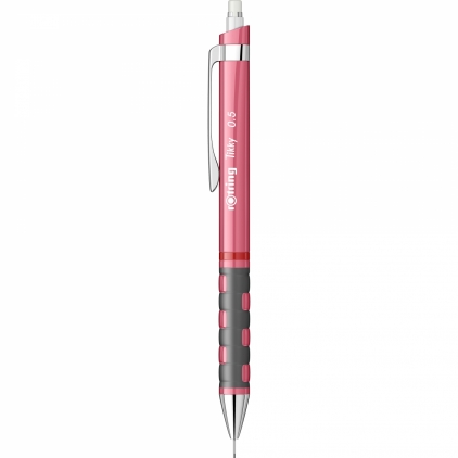 Creion Grafit Rotring Woodcase Metallic Green HB Creion Mecanic 0.5 Rotring Tikky III Tea Rose BTS