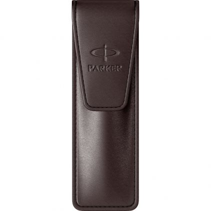 Etui Piele Parker Basic Brown - 2 piese