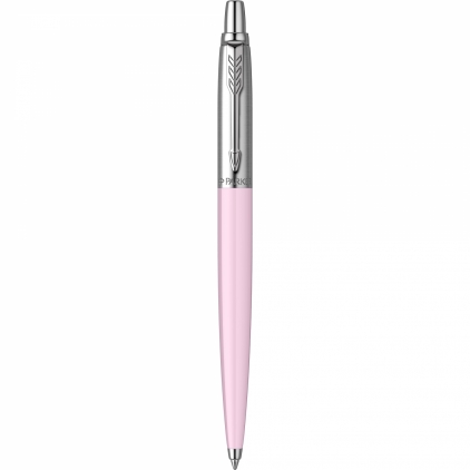 Pix Monteverde USA Invincia Deluxe Chrome Carbon Fiber CT Pix Parker Jotter Original Pastel Baby Pink CT