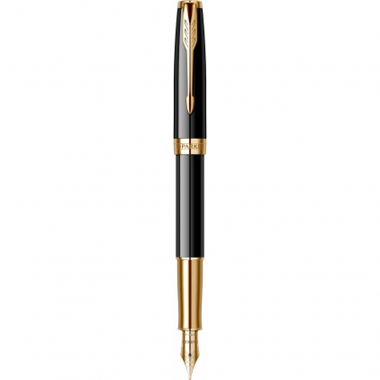 Stilou Conklin Stylograph Matte Polar White CT Stilou 18k Nib Parker Sonnet Royal Black GT