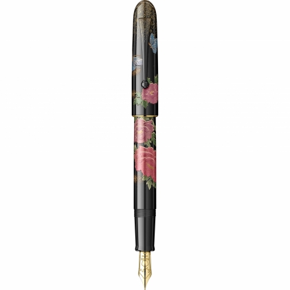 Stilou 18k Nib Namiki Yukari Royale Peony & Butterfly GT