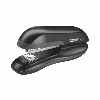 Capse zincate 26/6 El Casco EL-26/6 Capsator plastic Rapid F16, 30 coli, cutie, capsare inchisa/deschisa sau tip cui, negru