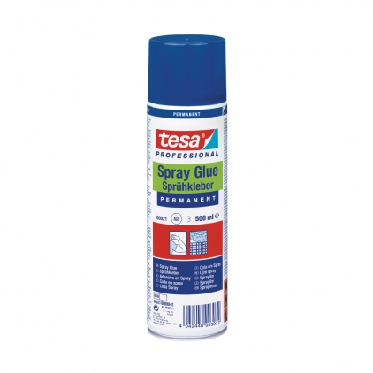 Banda autoadeziva Tesa antialunecare, 50 mm x 15 m Spray adeziv Tesa permanent, 500 ml
