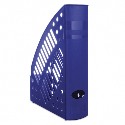 Tavita pentru documente Office Products, transparent Suport vertical pentru documente Donau, albastru