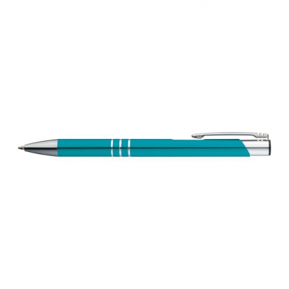 Pix, Senator, Stick Pen, seria 1000, 0.7 mm, plastic, albastru Pix metalic, Ascot, turcoaz