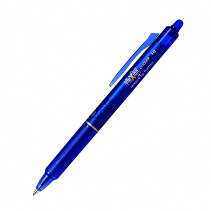 Roller Cross Classic Century Sea Foam Pearlescent CT Roller cu gel Pilot Frixion Clicker, cu mecanism, 1 mm, albastru