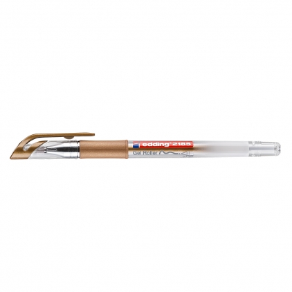 Roller Sheaffer VFM Excessive Red NT Roller cu gel, Edding, Cristal Jelly 2185, 0.7 mm, plastic, cupru