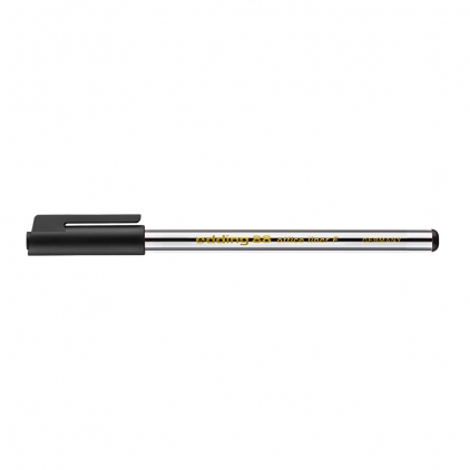 Liner Memoris-Precious, corp hexagonal, varf 0.1-0.4 mm, albastru deschis Liner Edding 88, corp plastic, varf 0.6 mm, negru
