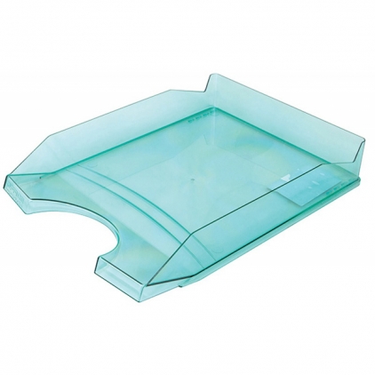Tavita pentru documente Office Products, transparent Tavita pentru documente Office Products, verde transparent