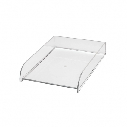 Tavita verticala Durable Combiboxx A4, transparenta Tavita Maul, din sticla acrilica, transparent