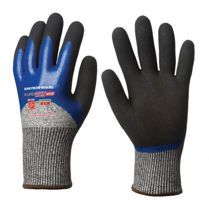 Manseta Ansell Safe-Knit Guard, rezistenta termic, antitaiere Manusi taiere Sacla nivel 5 dublu imersate in nitril, marime 9