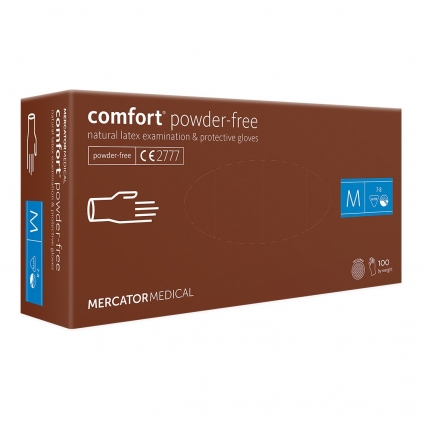 Manusi manipulare Sacla 1239, piele bovina, marimea 9 Manusi latex nepudrate Comfort, 100 buc/cutie, marime M