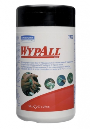 Lavete Kimberly-Clark Wypall X50 galbene, 50 bucati/set Lavete industriale preumezite Kimberly-Clark Wypall,  verzi,  50 portii/set