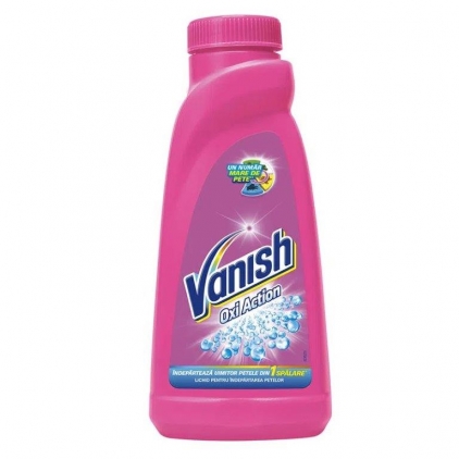 Balsam de rufe Lenor Spring, 5 l Solutie pentru indepartarea petelor Vanish, Pink Oxi Action, 1l