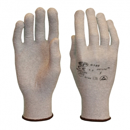 Manusi manipulare Sacla, piele bovina, marimea 10 Manusi ESD albe neimersate, marimea 6, flexibile, cu fibre de carbon, de precizie din poliamida