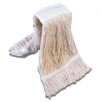 Perie pentru toaleta cu suport din plastic Rezerva mop bumbac Kentucky, 400 g