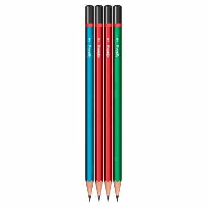 Set 4 creioane grafit Rotring, HB