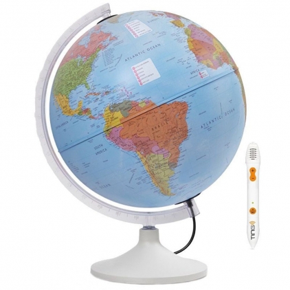 Glob Parlamento, diametru 30 cm, iluminat