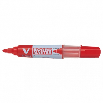 Marker Creativ Bullet Sharpie Creative Acrylic Paint Water Based Lake Green Marker pentru tabla Pilot V-Board, varf rotund, 2.3-6 mm, rosu