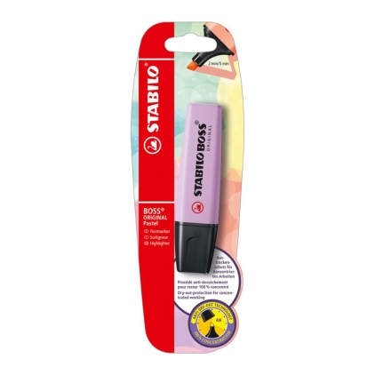 Set marker permanent Papermate, Sharpie, 5 culori, cosmic Textmarker Stabilo Boss Original Pastel, lila, blister
