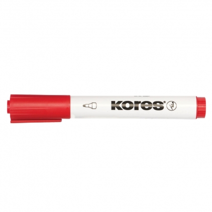 Marker Edding 8900 pentru retusuri mobilier lemn, fag Marker pentru tabla Kores, rosu