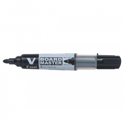 Marker Dual Brush Watercoloring Tombow ABT N57 Warm Grey 5 Marker pentru tabla Pilot V-Board, varf rotund, 2.3-6 mm, negru