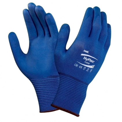 Manusi nitril OEM CS319009, marimea 9 Manusi Ansell HyFlex 11-818, marimea 9