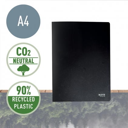 Mapa conferinta Exacompta Exactive, A4, 36x27 cm, PP, 7 compartimente, negru Mapa de prezentare Leitz Recycle, PP reciclat, A4, 20 de folii, negru