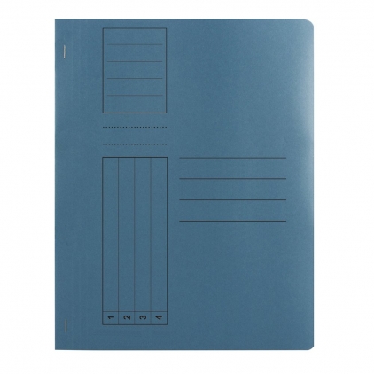 Dosar cu sina si 2 perforatii, portocaliu, 50 bucati/set Dosar plic Basic, carton, albastru, 10 bucati/set