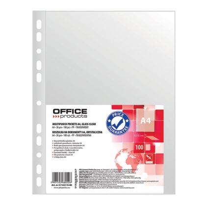 File de protectie Falken, orange peel, grosime 45 microni, 100 bucati/set File de protectie cristal Office Products, 50 microni, A4, plastic, 100 bucati/set