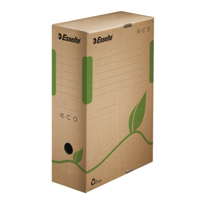 Alonje de mare capacitate Jalema, galben, 10 bucati/set Cutie de arhivare Esselte Eco 10 cm