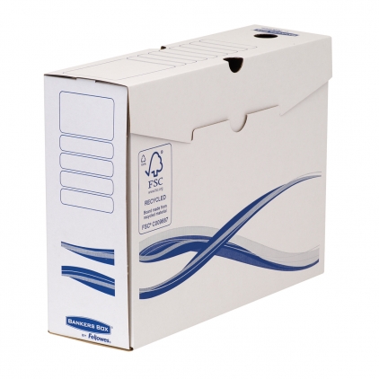 Cutie arhivare Fellowes, FastFold, A4, 327x265x111 mm Cutie arhivare Fellowes, Basic, 340x255x100 mm