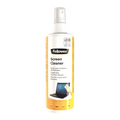 Spray cu jet de aer Fellowes pentru curatare IT, 400 ml Spray Fellowes pentru curatare ecran, 250 ml